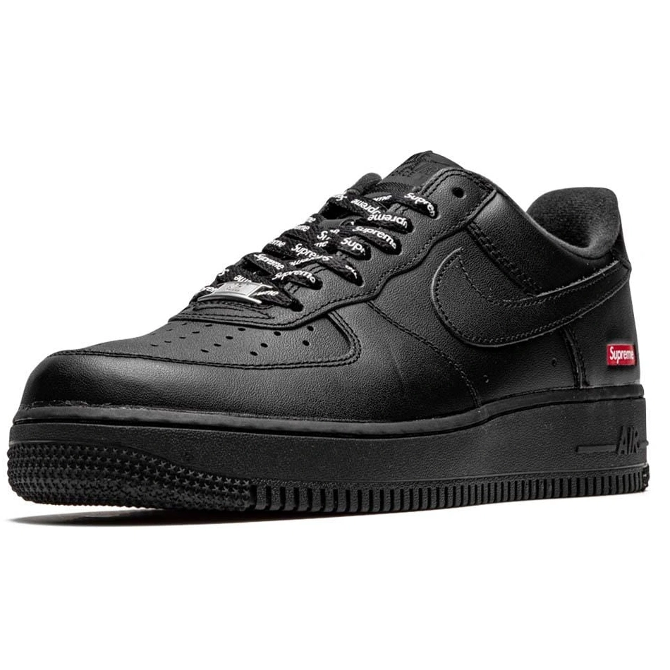 Low Nike Air Force 1 Supreme Black 0711